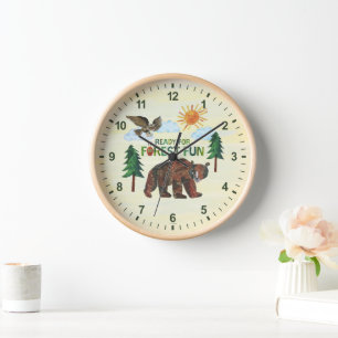 Eric Carle   Bereit für Waldspass Uhr