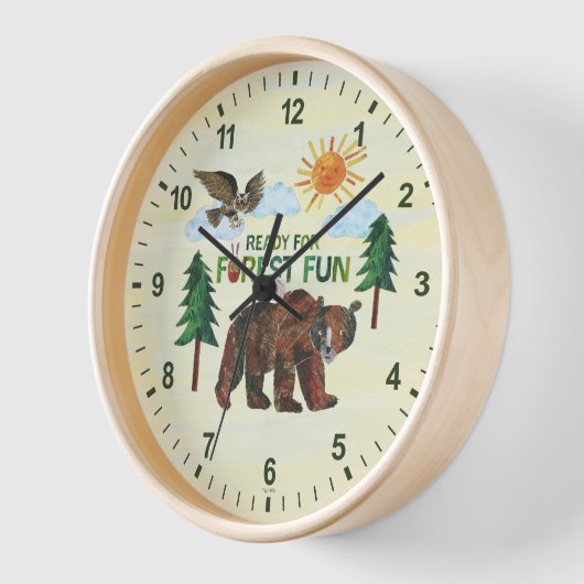 Eric Carle | Bereit für Waldspass Uhr (Winkel)