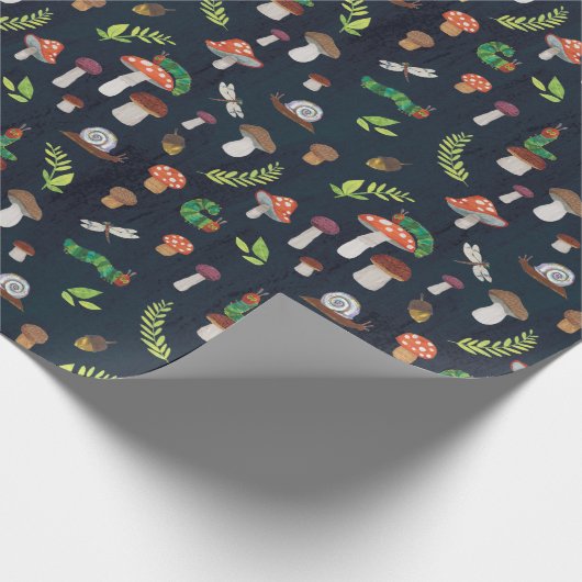 Eric Carle | Bug und Pilzmuster Geschenkpapier (Ecke)