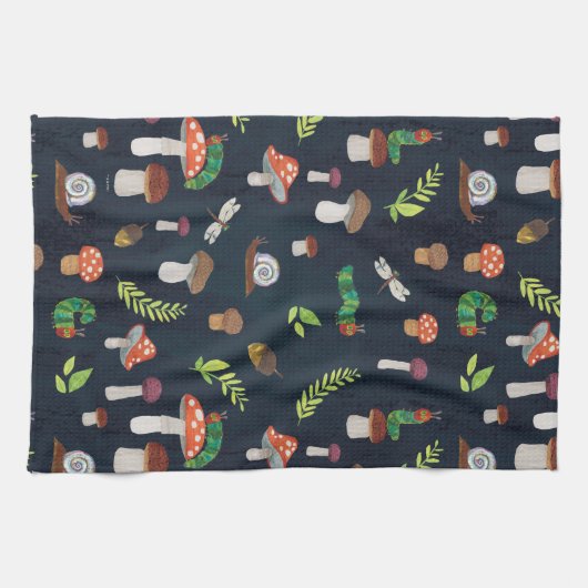 Eric Carle | Bug und Pilzmuster Geschirrtuch (Horizontal)