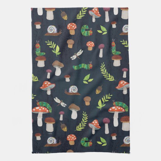 Eric Carle | Bug und Pilzmuster Geschirrtuch (Vertikal)