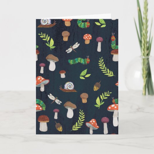 Eric Carle | Bug und Pilzmuster Karte (Vorderseite)