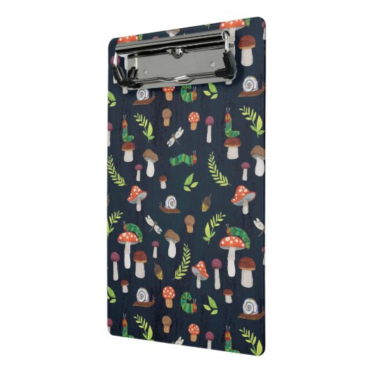 Eric Carle | Bug und Pilzmuster Mini Klemmbrett (Gewinkelt2)