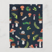 Eric Carle | Bug und Pilzmuster Postkarte (Vorderseite)