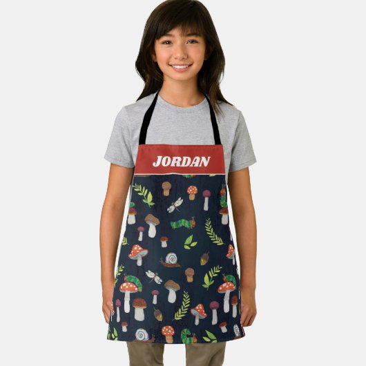 Eric Carle | Bug und Pilzmuster Schürze (Insitu)