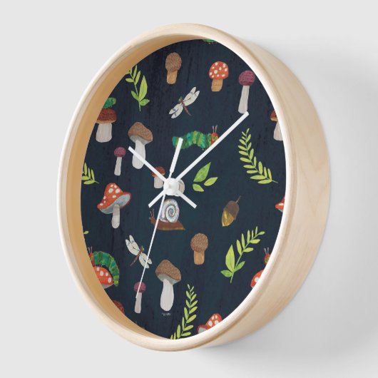 Eric Carle | Bug und Pilzmuster Uhr (Winkel)