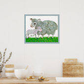 Eric Carle -  carleeric-sheep-sj-artfond Poster (Küche)