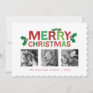 Eric Carle Christmas Raupe Feiertagskarte