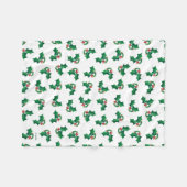 Eric Carle Christmas Raupe Fleecedecke (Vorderseite (Horizontal))