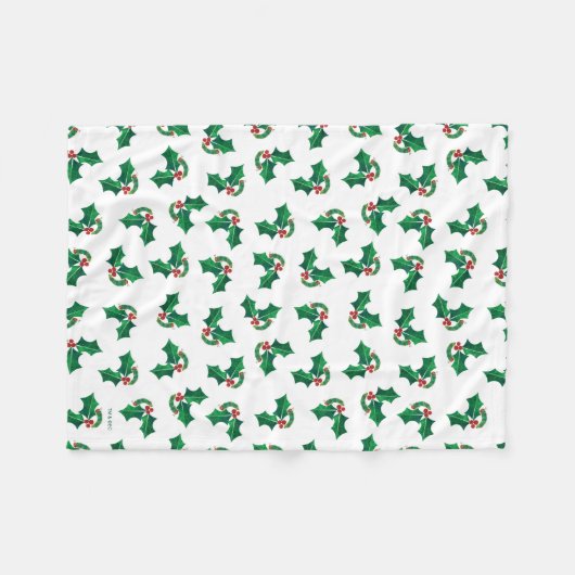 Eric Carle Christmas Raupe Fleecedecke (Vorderseite (Horizontal))