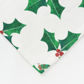 Eric Carle Christmas Raupe Fleecedecke (Ecke)