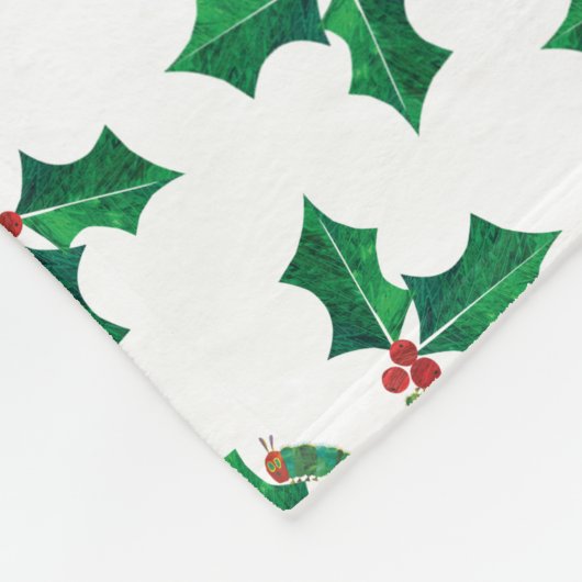 Eric Carle Christmas Raupe Fleecedecke (Ecke)