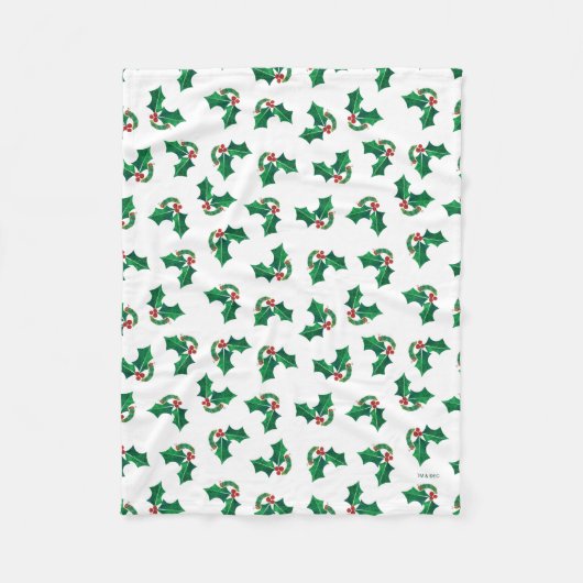 Eric Carle Christmas Raupe Fleecedecke (Vorderseite)