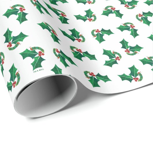 Eric Carle Christmas Raupe Geschenkpapier (Rolleneckpunkt)