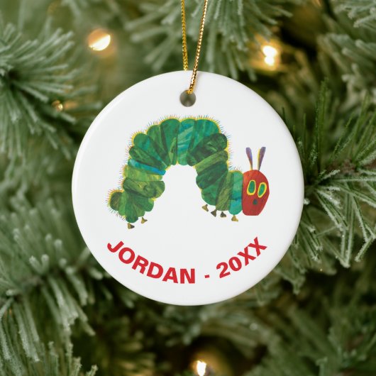 Eric Carle Christmas Raupe Keramik Ornament (Baum)