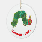 Eric Carle Christmas Raupe Keramik Ornament (Links)