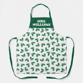 Eric Carle Christmas Raupe Schürze (Vorderseite)