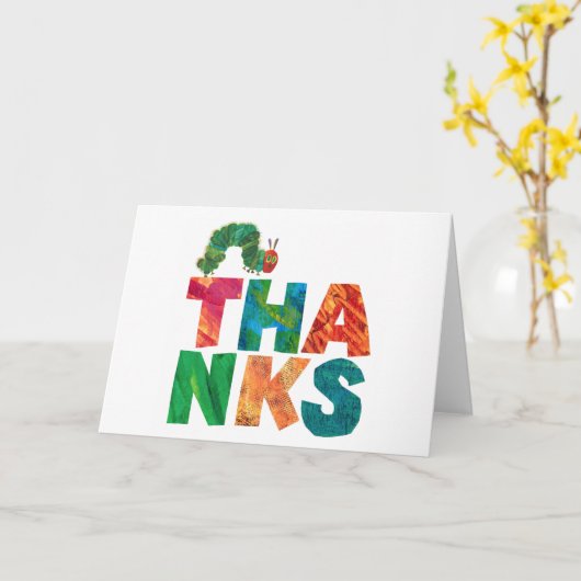 Eric Carle | Dank Raupe Karte (Gelbe Blume)