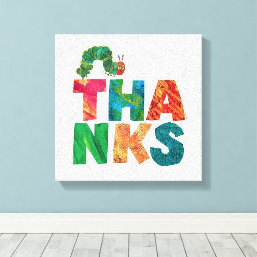 Eric Carle | Dank Raupe Leinwanddruck (Insitu (Holzboden))