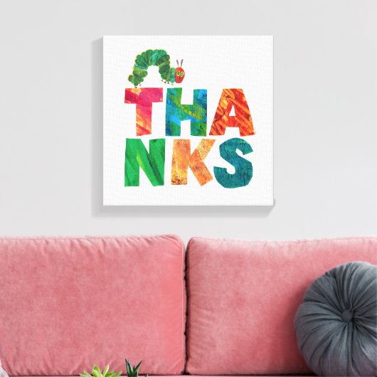 Eric Carle | Dank Raupe Leinwanddruck (Insitu (Wohnzimmer))