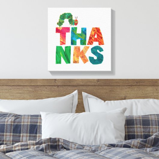 Eric Carle | Dank Raupe Leinwanddruck (Insitu (Schlafzimmer))