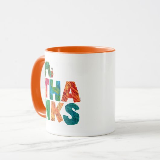 Eric Carle | Dank Raupe Tasse (Vorderseite Links)