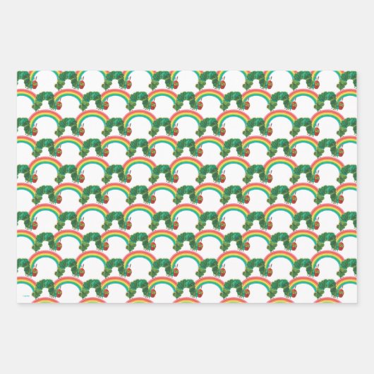 Eric Carle | Das Muster der sehr unglücklichen Rau Geschenkpapier Set (Vorderseite)