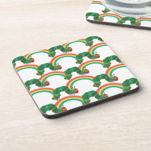 Eric Carle | Das Muster der sehr unglücklichen Rau Getränkeuntersetzer (Linke Seite)