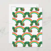 Eric Carle | Das Muster der sehr unglücklichen Rau Postkarte (Vorne/Hinten)