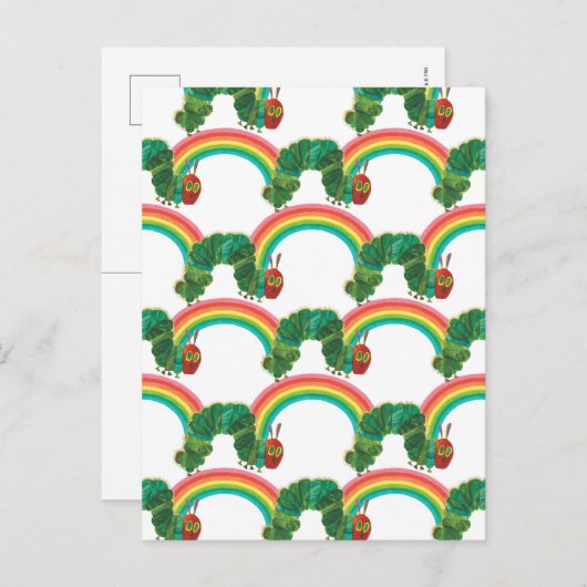 Eric Carle | Das Muster der sehr unglücklichen Rau Postkarte (Vorne/Hinten)