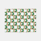 Eric Carle: Das Muster der sehr unglücklichen Raup Fleecedecke (Vorderseite (Horizontal))