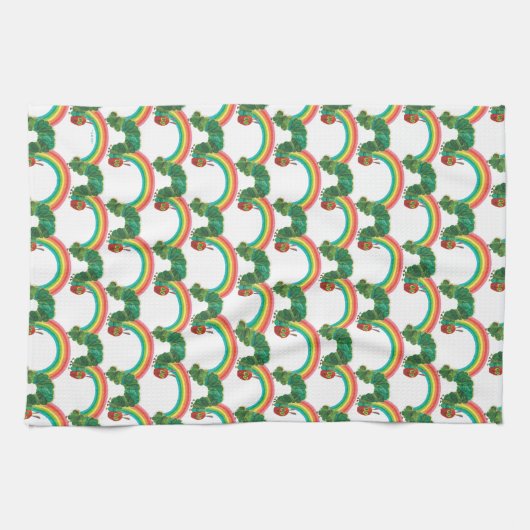 Eric Carle: Das Muster der sehr unglücklichen Raup Geschirrtuch (Horizontal)