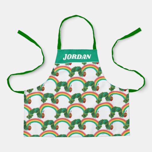 Eric Carle: Das Muster der sehr unglücklichen Raup Schürze (Vorderseite)