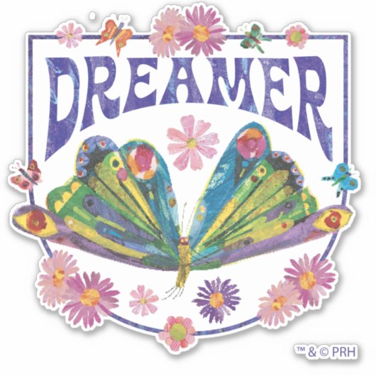 Eric Carle | Dreamer Aufkleber (Vorderseite)