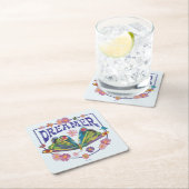 Eric Carle | Dreamer Rechteckiger Pappuntersetzer (Vor Ort)