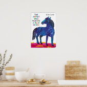 Eric Carle - Ein blaues Pferd Poster (Küche)