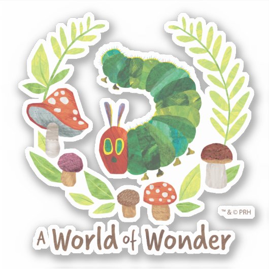 Eric Carle | Eine Welt des Wunders Aufkleber (Vorderseite)