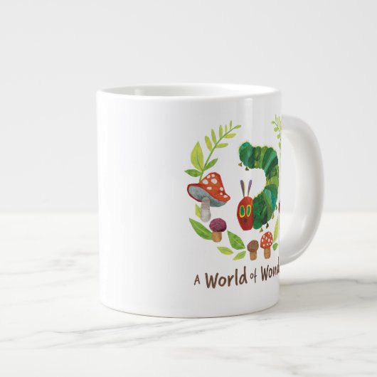 Eric Carle | Eine Welt des Wunders Jumbo-Tasse (Vorderseite Rechts)