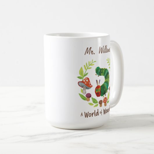 Eric Carle | Eine Welt des Wunders Kaffeetasse (VorderseiteRechts)