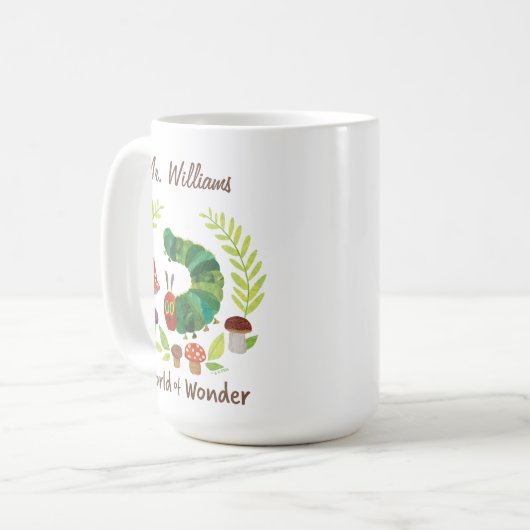 Eric Carle | Eine Welt des Wunders Kaffeetasse (Vorderseite Links)