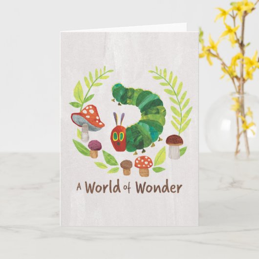 Eric Carle | Eine Welt des Wunders Karte (Gelbe Blume)