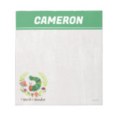 Eric Carle | Eine Welt des Wunders Notizblock (Vorderseite)