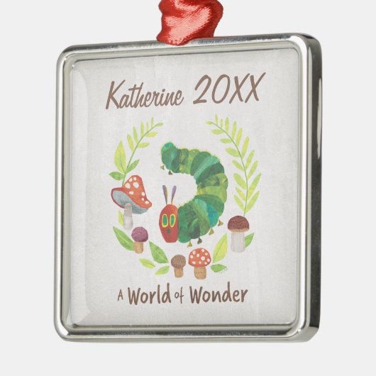 Eric Carle | Eine Welt des Wunders Ornament Aus Metall (Links)