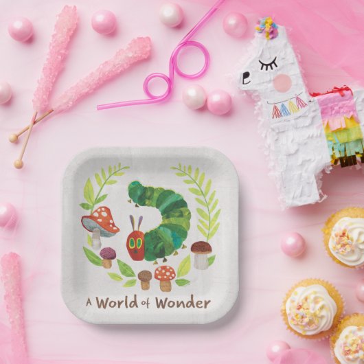 Eric Carle | Eine Welt des Wunders Pappteller (Party)