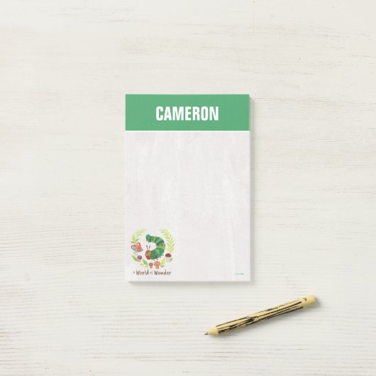 Eric Carle | Eine Welt des Wunders Post-it Klebezettel (Auf Schreibtisch)