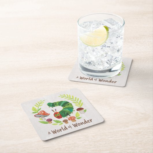 Eric Carle | Eine Welt des Wunders Rechteckiger Pappuntersetzer (Vor Ort)