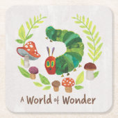 Eric Carle | Eine Welt des Wunders Rechteckiger Pappuntersetzer (Vorderseite)