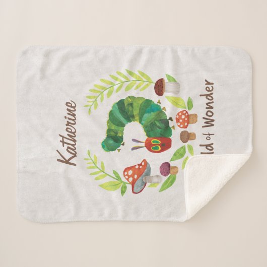 Eric Carle | Eine Welt des Wunders Sherpadecke (Vorderseite (Horizontal))