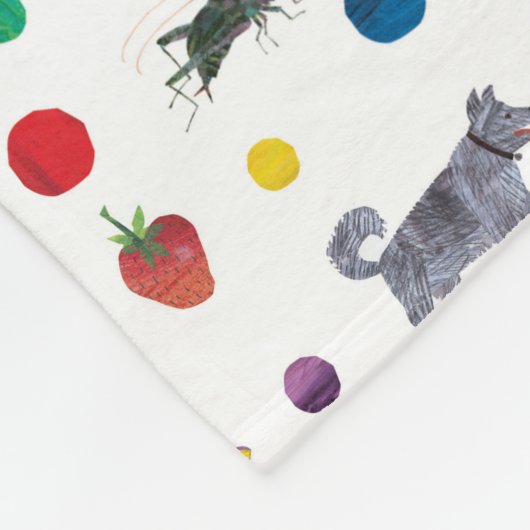 Eric Carle | Eric Carle Animals Muster Fleecedecke (Ecke)