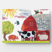 Eric Carle | Farbenfrohe Landschaft Fotoplatte (Vorderseite)